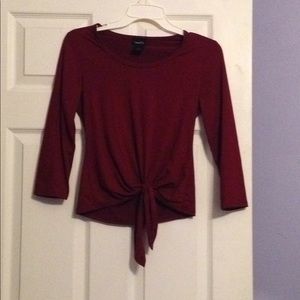Maroon shirt. Worn twice